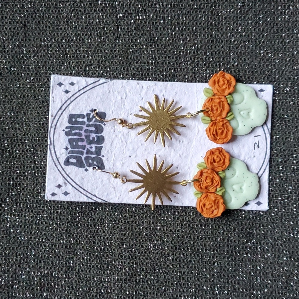 NEW Day of the Dead Muertos Earrings